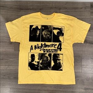 A Nightmare On Elm Street 4 Short Sleeve Shirt Men’s Size Extra Large
